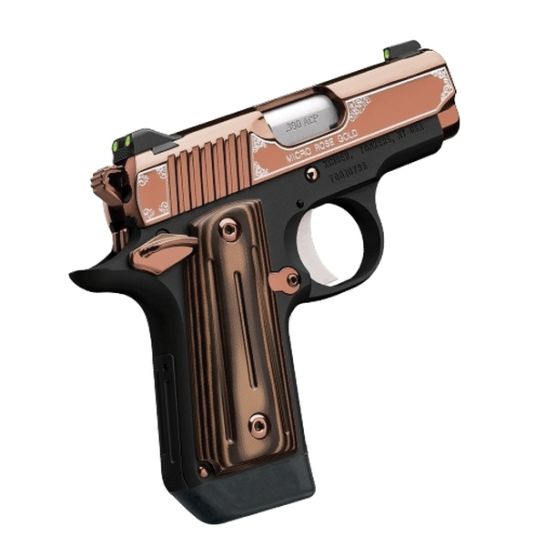 Kimber Micro Rose Gold .380 ACP 2.75" 7rds, Black