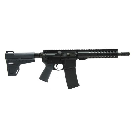 PSA AR-15 Pistol 5.56 10.5" CARBN Phos. M-Lok MOE Shockwave, Gray