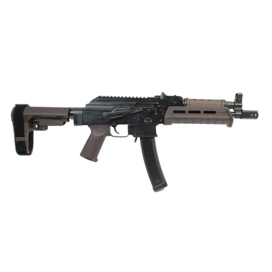PSA AK-V 9mm MOE SBA3 Pistol, Plum