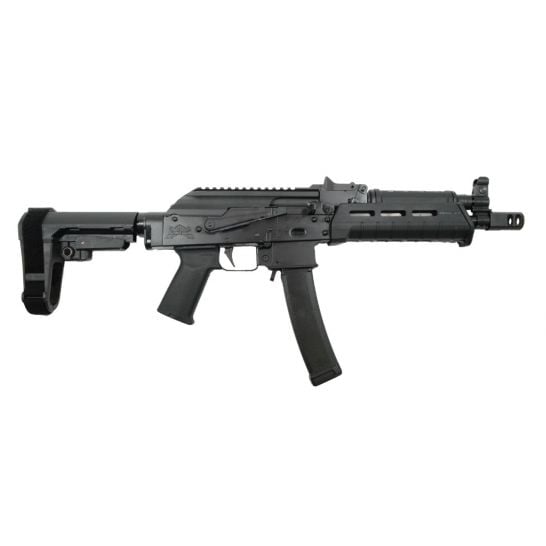 PSA AK-V 9mm MOE ALG SBA3 Pistol, Black
