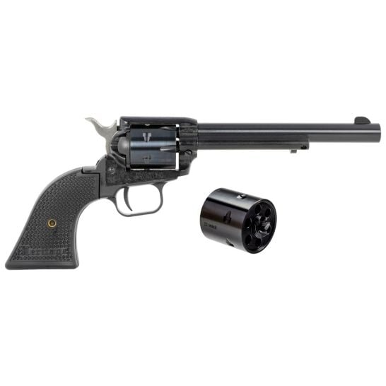 Heritage Rough Rider .22LR/WMR 6rd 6" Revolver, Black