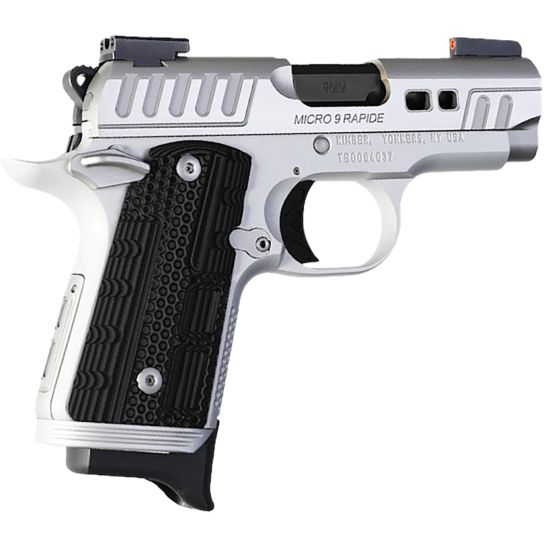 Kimber Micro 9 Rapide Frost 9mm 3.15" 7rds, Silver
