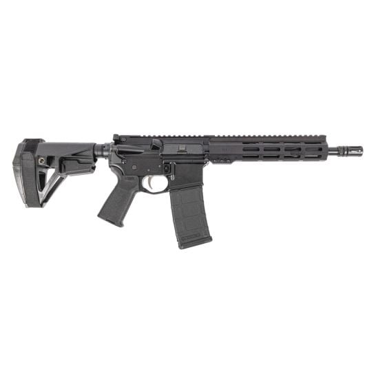PSA 10.5" Carbine-Length 5.56 NATO 1/7 Nitride 9" Lightweight Hex MLOK MOE EPT SBA5 Pistol