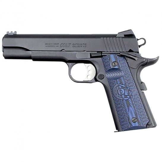 Colt Series 70 Competition Government .45 ACP Pistol, Blue