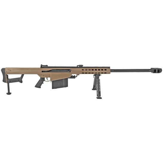 Barrett Firearms M82 A1 .50 BMG Semi-Automatic AR-15 Rifle, FDE Cerakote