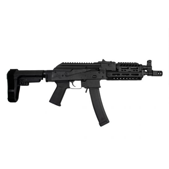 PSA AK-V MOE Rail SBA3 Pistol, Black