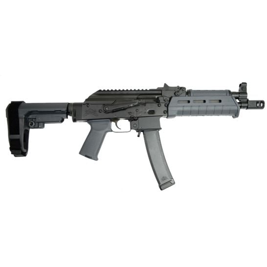 PSA AK-V 9mm MOE SBA3 Pistol, Gray