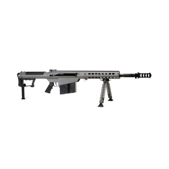 Barrett M107A1 20" Semi-Auto .50 BMG Rifle, Gray Cerakote