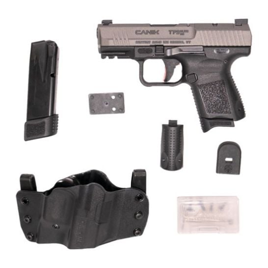 Canik TP9 Elite Subcompact 9mm Pistol, Tungsten