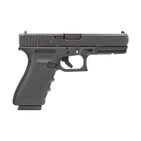 Glock 20 Gen3 SF 10 Round 10mm Pistol, Black