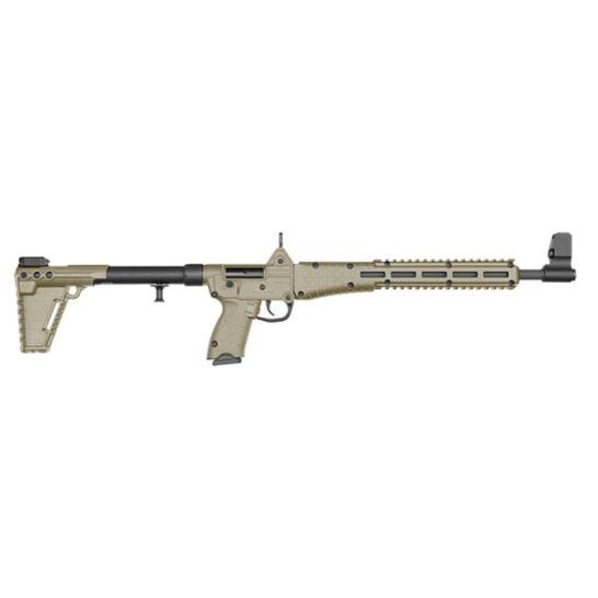 KELTEC SUB-2000 9mm Folding Carbine, Glock Mag, Tan