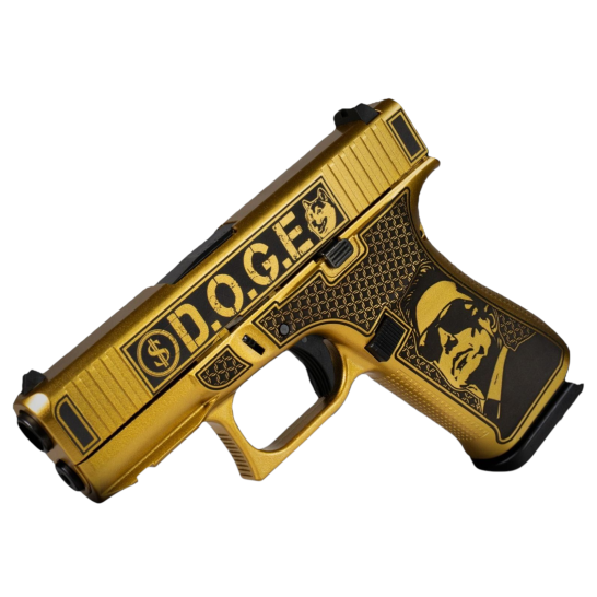Glock 43X 3.41" 9mm DOGE 10rd Pistol