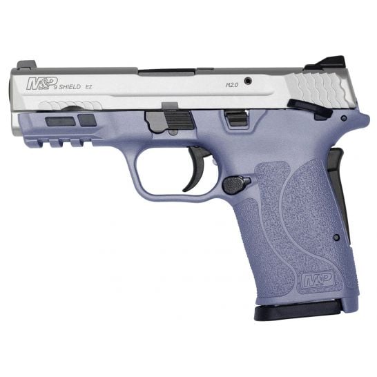 S&W M&P 2.0 Shield EZ TS 9mm Pistol, Crushed Orchid/Stainless